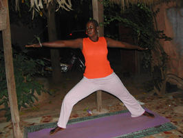 , yoga à Bamako